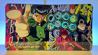 Yuyuhakusho Fightstick build for BlackJackZach