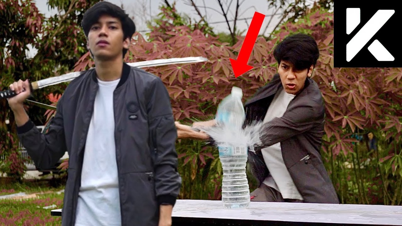 Aku cuba pedang Katana! ft. Kingston Technology