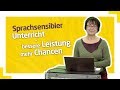 Carla Carnevale: Sprachsensibler Unterricht – bessere Leistung mehr Chancen