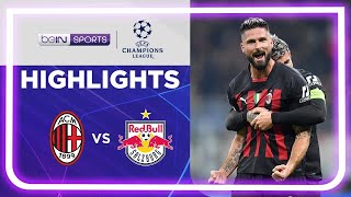 AC Milan 4-0 RB Salzburg | Champions League 22/23 Match Highlights