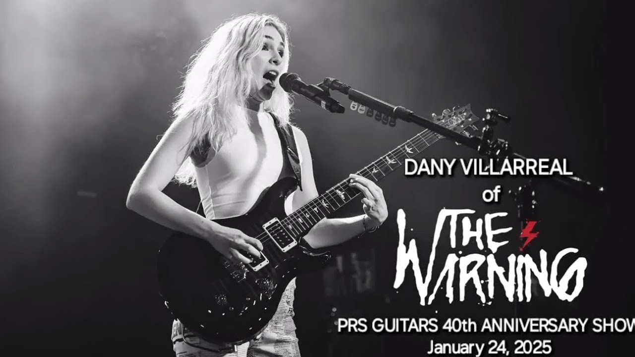 Dany Villarreal of THE WARNING || PRS 40th Anniversary Show || January 24, 2025