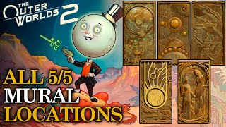 All Mural Locations on Golden Ridge | The Outer Worlds 2