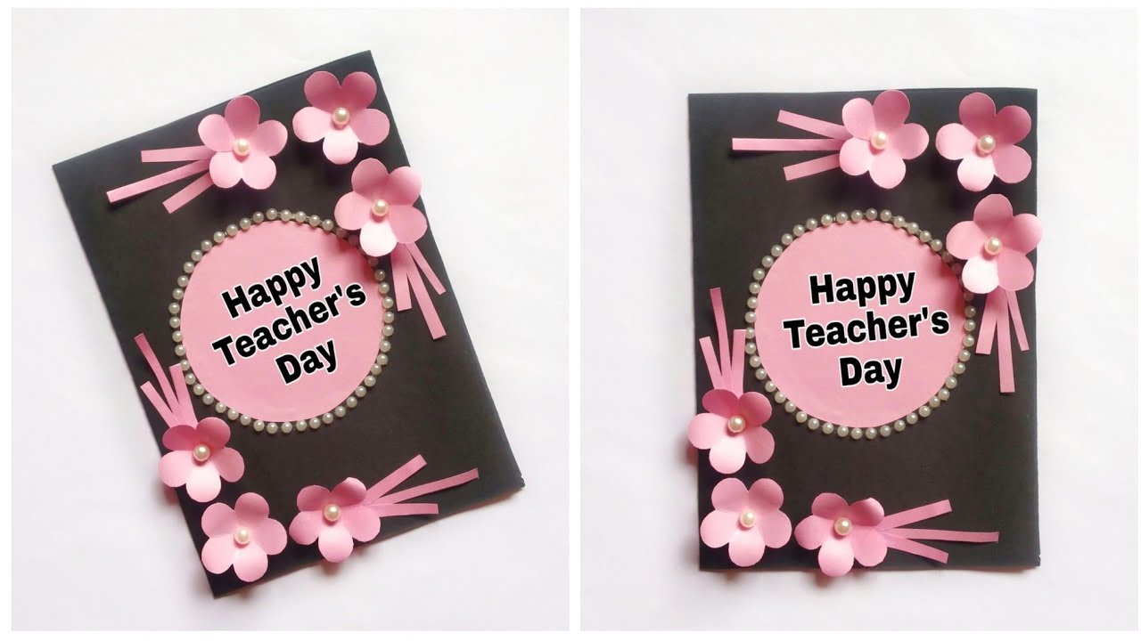 Handmade Teacher's Day Card | Teacher's Day Gift Ideas | Easy Teachers ...