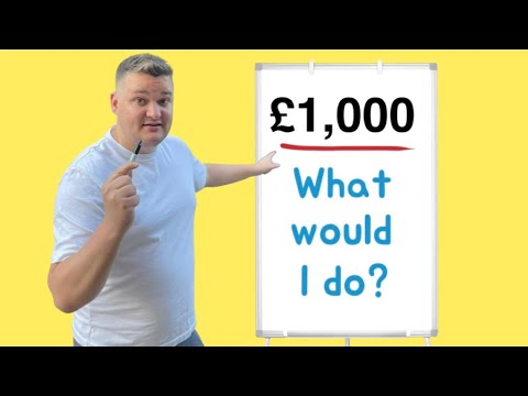 What I Would Do With £1000 | How To Get Started In Property Investing UK