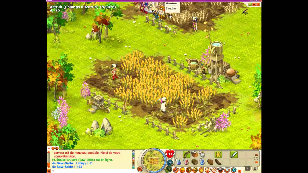 [TUTO]Dofus comment xp son métier. YouTube