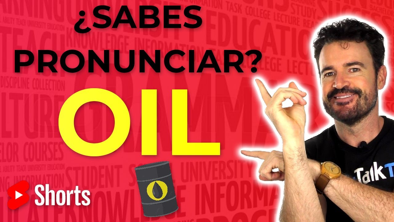 película boicotear Paternal aceite en ingles pronunciacion Radar
