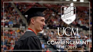 Fall 2019 Commencement - University of Central Missouri