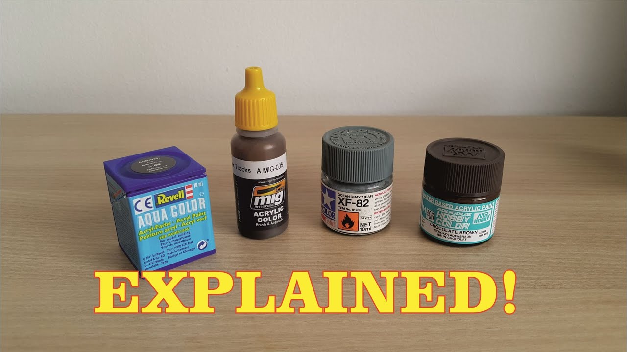 How To Thin Out Tamiya Acrylic Paint With Tap Water For