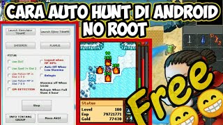 Auto Hunt Tibiame dengan android no Root