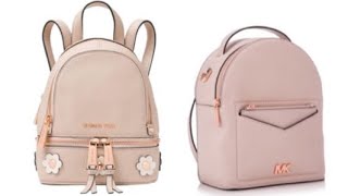 Michael kors Jessa Small Floral Pebbled Deep pink Leather Backpack MICHAEL KORS（マイケルコース）の「Michael Michael Kors Jessa  main image 2