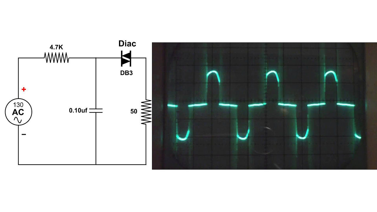 Update DIAC Circuit, oscilloscope demo
