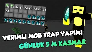 VERİMLİ MOB TRAP YAPIMI GÜNLÜK 5 M /CraftRise Survival Ametist
