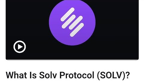 What ls Solv Protocol (SOLV)? Learn and Earn. Binance Quiz Answers #binance #quiz #earn #crypto
