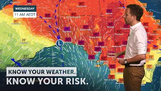 Severe weather update: very dangerous fire conditions across southern
australia. video current at 12 pm aedt wednesday 20 november 2019.
know your weather. k...