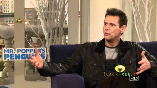 Jim Carrey Interview For Mr. Poppers Penguins