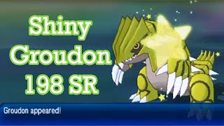 [Live] Shiny Groudon after 198 SR