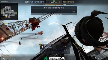 CS:GO - Just once a game... 1v3 ninja defuse...