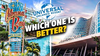 Universal's Aventura vs. Cabana Bay Resort  Which one is the BEST?