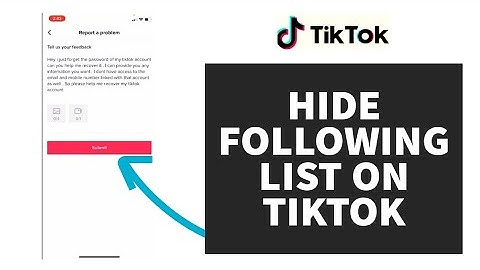 How To Hide Following List On Tiktok (Quick & Easy!)
