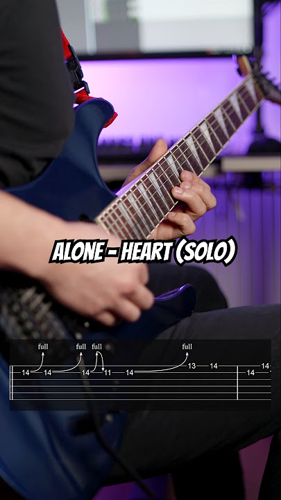 Alone - Heart (solo tabs)