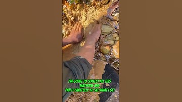 Traditional #goldmining I Found $3,000 Worth of Gold in Just 30 Minutes! #goldrush #hotwofindgold