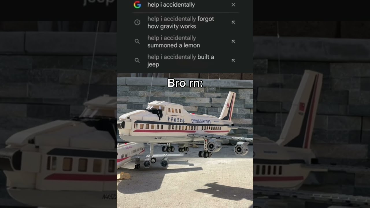  Help I Accidentally Forgot How Gravity Works Memes Viralvideo Legoairplane
