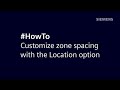 How to customize vertical and horizontal location zones in Capital X Panel Designer