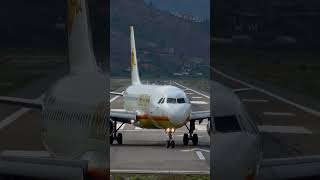 Airbus A319 Final Alignment &amp; Landing at Paro AirPort