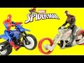 Figurines spiderman moto kid arachnid marvel jouet hasbro toy review unboxing super heros