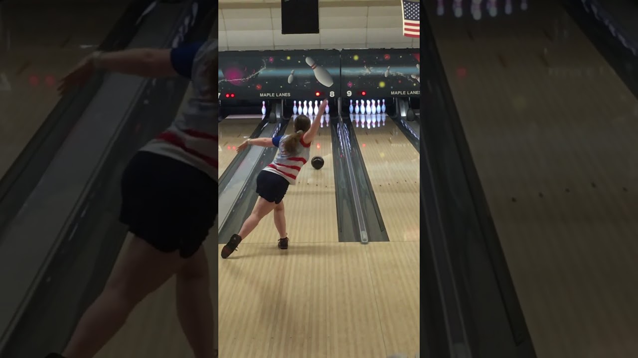 Bowling Kaitlyn Keith St Ambrose all American. Video is from 2019