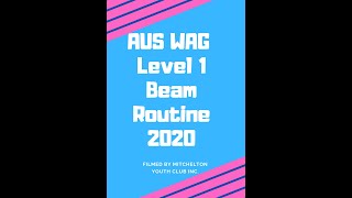 AUS WAG Level 1 Beam Routine