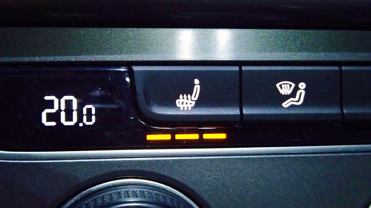 VW Golf MK7 (5G) heated seats memory activation YouTube