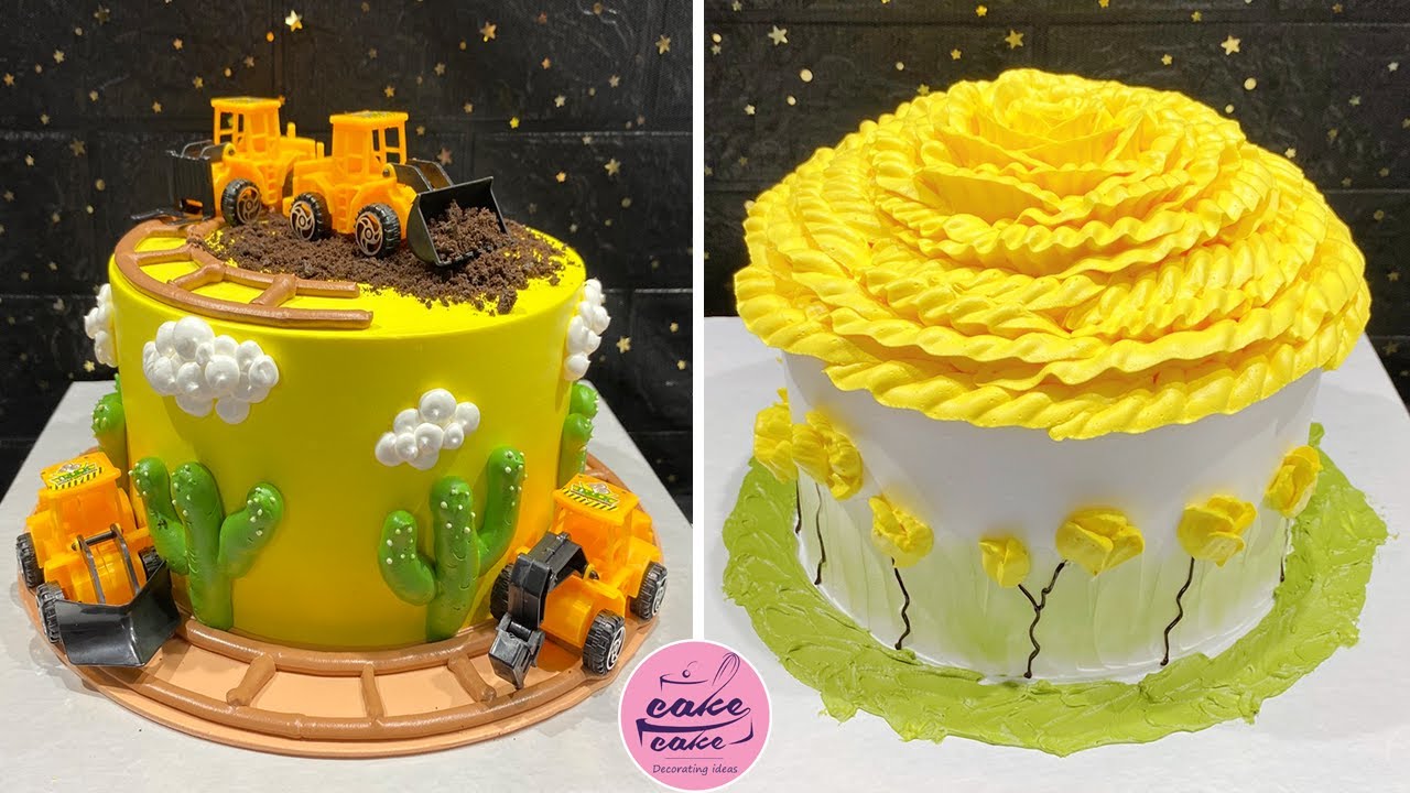 2 Best Cake Decorating Ideas How to Decorate a Pretty Cake Part 128 YouTube