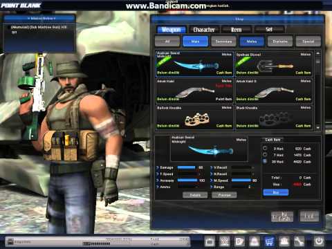 "Shop & inventory peek" - Point Blank Indonesia (Garena)