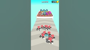 Merge Alphabet Lore Run Level 36 #shorts #games #gaming