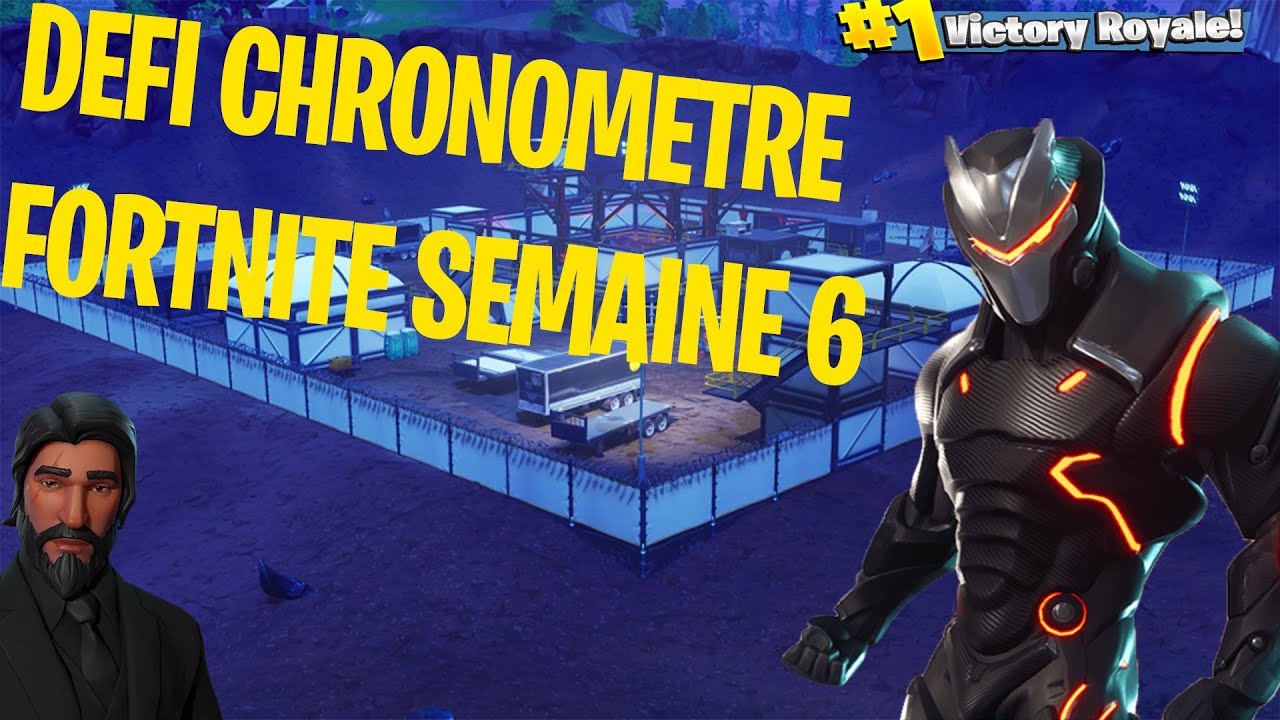 TUTO ACCOMPLIR RAPIDEMENT LES DEFIS CHRONOMETRE DE LA SEMAINE 6