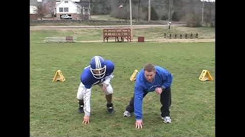 How to Fire Off from a Three Point Stance