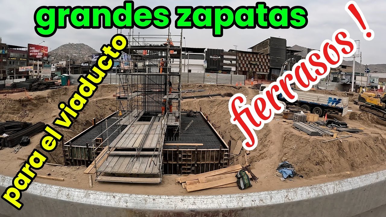 Mega construcciones para un viaducto en peru