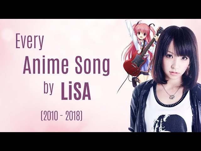 Top LiSA Anime Songs [Group Rank] 