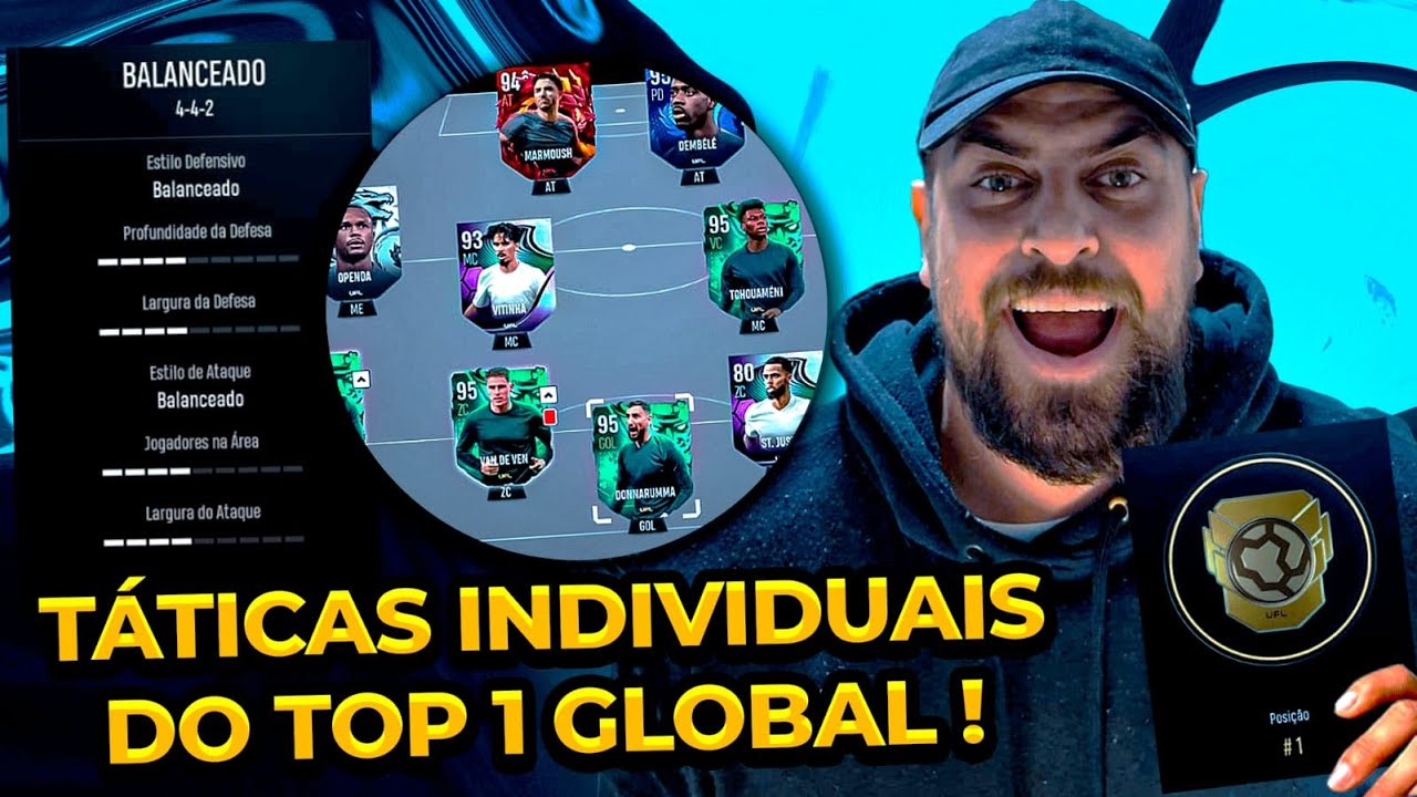 UFL - A FORMAÇÃO QUE NOS LEVOU AO TOP 1 GLOBAL (DICAS E INSTRUÇÕES)