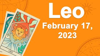 Leo horoscope for today February 17 2023 ♌️ Good News For You