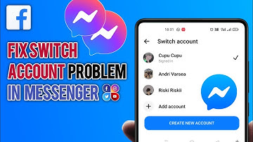 How To Fix messenger select an account problem 2022 | messenger switch account problem