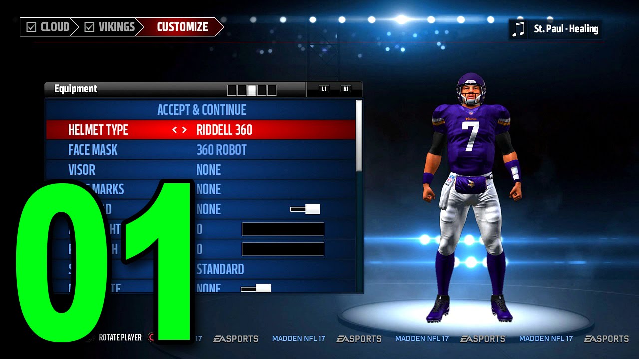create your own madden player