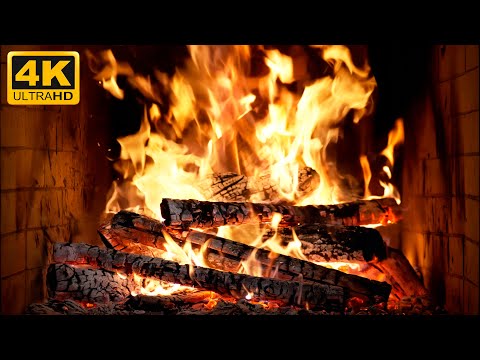 Relaxing Fireplace Sounds With Gentle Firelight And Whispering Crackles For Restful Night Sleep