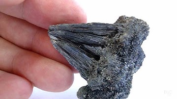 ANTIMONITE (Sb2S3) from Mina Herja, Romania