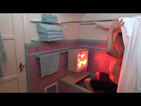 Video: Infrared bath: how to do it yourself