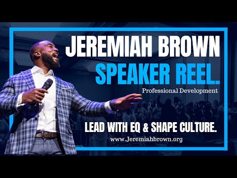 Jeremiah Brown Speaker Reel