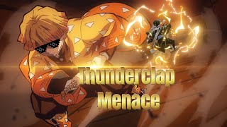 AMV Zenitsu Rap Song Thunderclap Menace ( requested )
