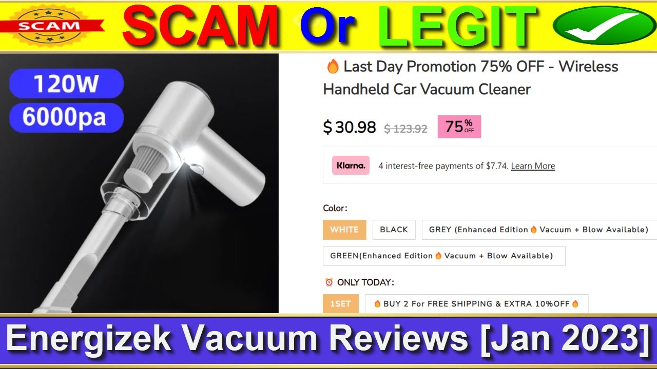 Energizek Vacuum Reviews (Jan 2023) [ with 100 Proof ] SCAM or LEGIT