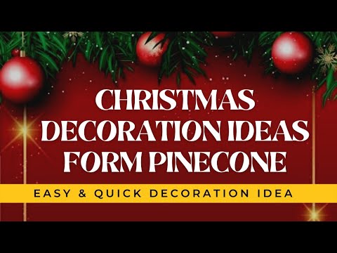 Video: Gör-det-själv Pinecone Crafts: Kreativa Pinecone Decorating Idéer